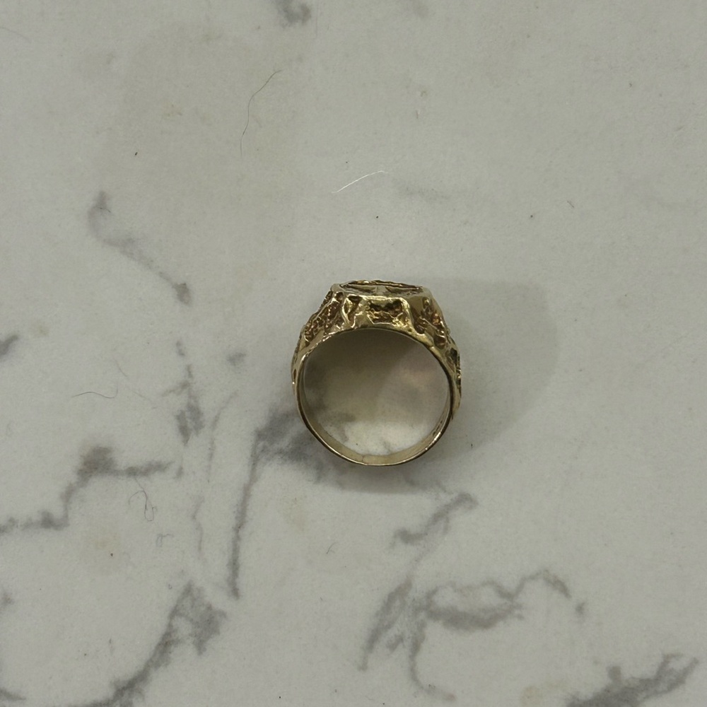 Gold Filigree Ring - Picture 6 of 6